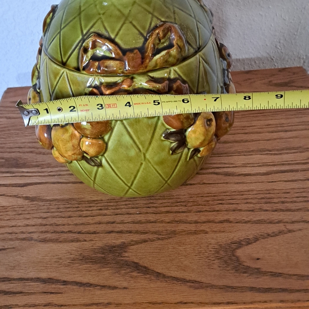 Vintage 1965 Pineapple Cookie Jar - Picture 9 of 9
